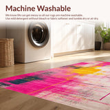 Dynamic Floral Inspired Visual Harmony(Pink)