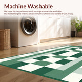 Modern Chic Checkerboard Aesthetic(Green)