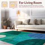 Whimsical Earth Tones Circular Motif(Green)