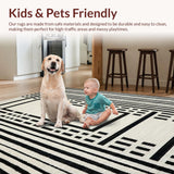 Elegant Minimalist Linear Motif(Beige)