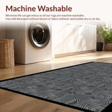 Luxurious Zebra Geometric Texture(Black)