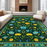 Modern Dark Green Botanical Aesthetic(Green)