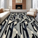 Chic Modern Graphic Stripe(Gray)