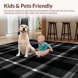 Minimalist Graphic Tile Arrangement(Black)