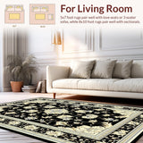 Elegant Vintage Damask Design(Black)