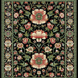 Rustic Earthy Blossom Aesthetic(Black)