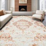 Whimsical Floral Ogee Design(Ivory)