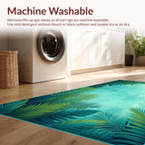 Tropical Floral Mosaic Aesthetic(Green)
