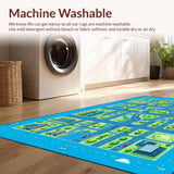 Charming Child Friendly Urban Map Design(Blue)