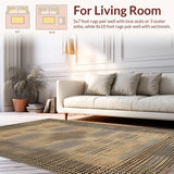 Distinctive Modern Western Motif(Beige)