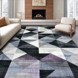 Chic Geometric Green Motif(Gray)