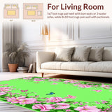 Colorful Whimsical Floral Composition(Green)