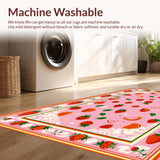 Joyful Cartoon Fruit Inspired Decor(Pink)