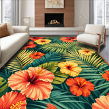 Whimsical Bright Botanical(Red)