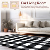 Artful Dyed Geometric Contrast Elements(Black)