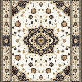 Boho Runner Beige/Dark Brown(Beige)