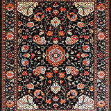 Chic Vintage Floral Aesthetic(Black)