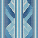 Chic Abstract Diamond Design Approach(Blue)