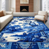 Classic Floral Chinoiserie Theme(Blue)