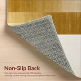 Elegant Champagne Gold Area Runner with Minimalist Solid Tone Design(Ivory)