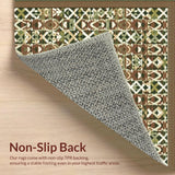 Artful Ogee Motif with Depth(Brown)