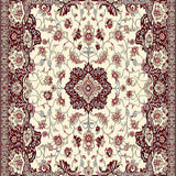 Floral Scallop Area(Beige)