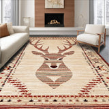Elegant Rustic Symmetrical Lines(Beige)