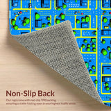 Brightly Colored Learning Landscape(Blue)
