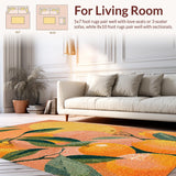 Blush Area Featuring Bright Peach and Vivid Green(Orange)