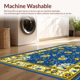 Playful Brightly Colored Ogee Style(Blue)