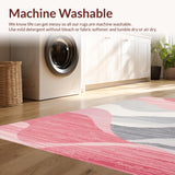 Abstract Pink and White Fusion(Pink)