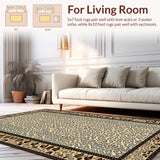 Chic Earthy Leopard Motif(Beige)