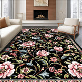 Elegant Black Botanical Elements(Black)