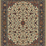 Traditional Floral Entryway for High Traffic Areas(Ivory)