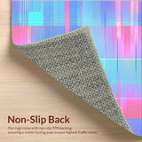 Dynamic Multicolored Geometric Motif(Blue)