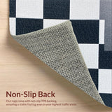 Modern Black and White Shag(Black)