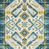 Chic Abstract Cream Aesthetic(Blue)