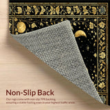 Whimsical Serpent Motif Design(Black)