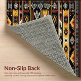 Modern Tribal Motif with Bold Contrast(Red)