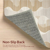 Modern Wavy Jute Composition(Beige)