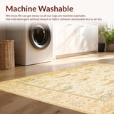 Winged Creature Motif Elegant Floral Insect Print(Beige)