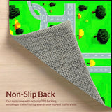 Whimsical Plane Pathway Visual Appeal(Green)