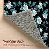 Elegant Floral Textured Delight(Blue)