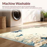 Graceful Butterfly Floral Ultra Accent Design(Beige)