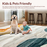 Artful Rustic Rainbow(Beige)