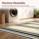 Elegant Neutral Striped Design(Beige)