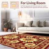 Warm Red Floral Harmony Style(Red)