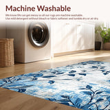 Charming Floral Ogee Motif(Blue)