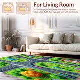 Highway Design Kids Imaginative Play(Green)