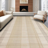 Modern Neutral Toned Geometric(Beige)